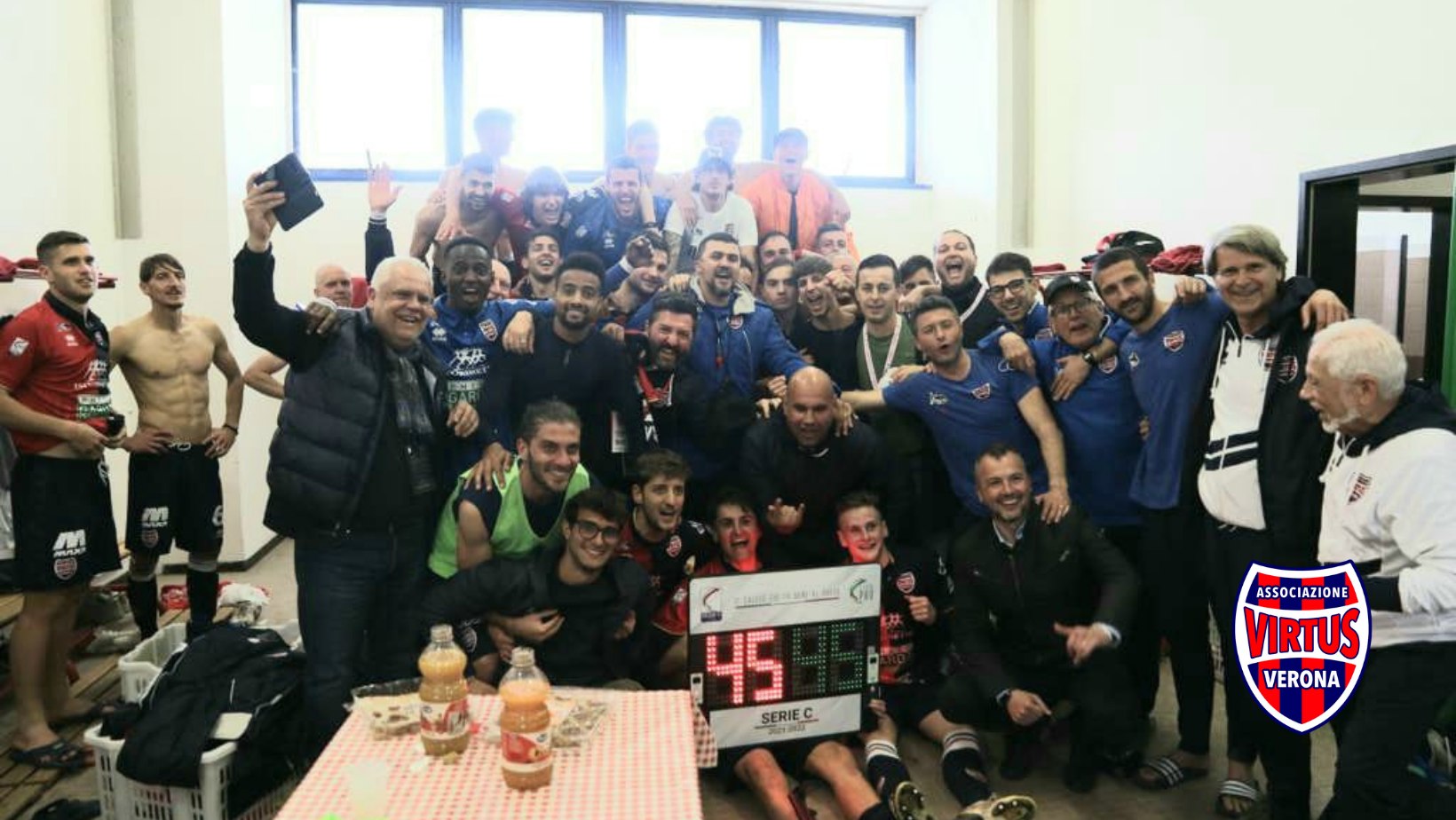 Calcio: Per il quarto anno consecutivo la Virtus Verona conquista la salvezza in serie C